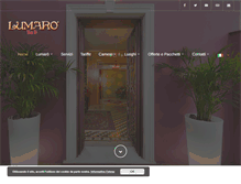 Tablet Screenshot of lumaromilazzo.com